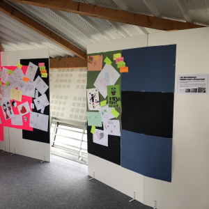 Exposition à la médiathèque