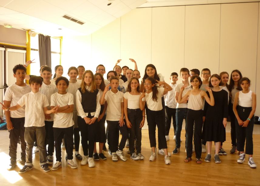 Pas d'improvisation pour monter sur scène… - Collège Max Jacob