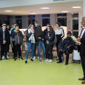 Lecture des noms des admis