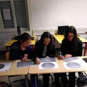travail avec les cartes du ciel