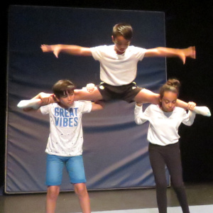 Démonstration arts du cirque